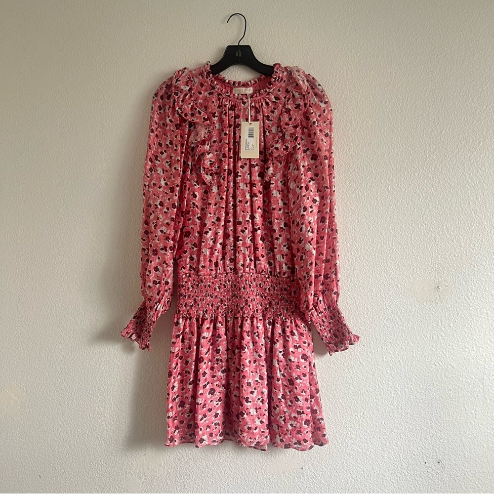 NWT Ramy Brook Penelope Ruffled Dress M - Picture 2 of 5